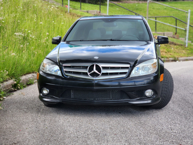 Mercedes C250 Sport 4MATIC AWD, 2010, Black, 155,000 Miles, 2.5L in Cars & Trucks in Gatineau