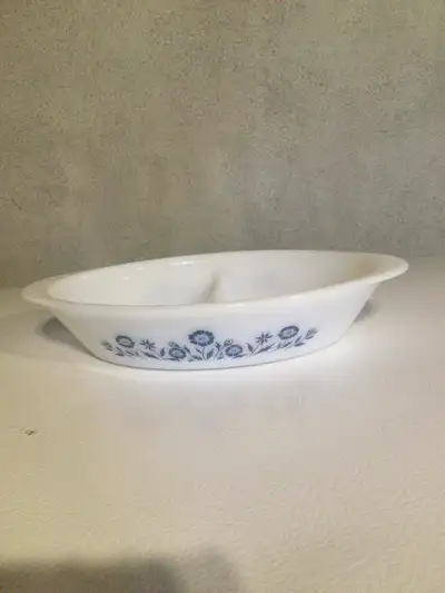 Blue Cornflower Divided Serving Dish, View more