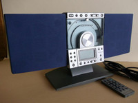 Centrios Vertical CD Player/Alarm Clock/Radio AM/FM+Remote