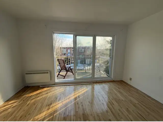 Grand logement à louer dans le secteur d'Ahuntsic.