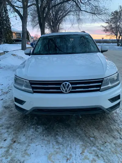 2019 Tiguan in great condition and awesome fuel mileage and one door ding pictured. Has 5 years of e...