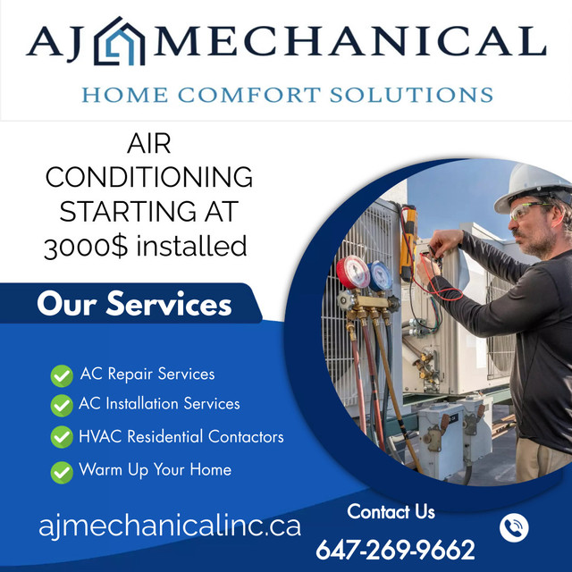 HVAC air condition sale  in Construction & Trades in Peterborough