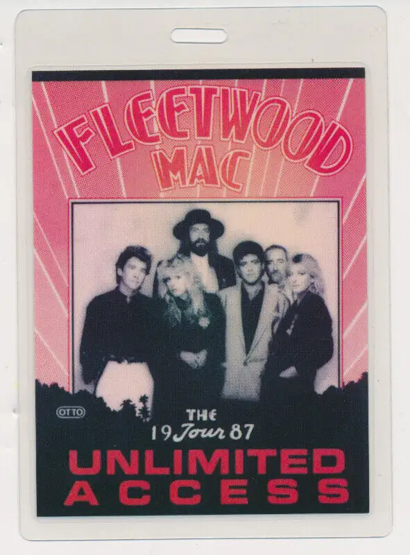 Stevie Nicks Fleetwood Mac Assorted Concert Passes NEW64744751316995122