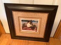 Grp of 7 Tom Thomson’s Vtg Ltd Ed Red Seal “Figure of a Lady”