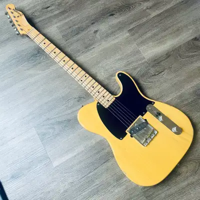Rare 1983 Squier Telecaster from the early JV era, with its original body and neck and 1983 pencil d...