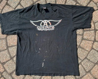 Vintage 2001 AerosmithT Shirt Size XL on Giant Tag