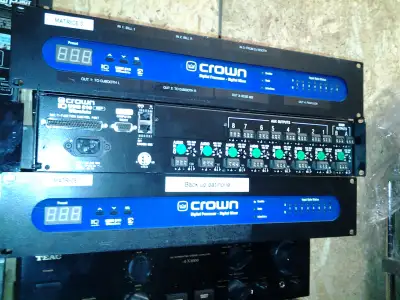 CROWN USM 810 Ultra Series IQ System Digital Processor Mixer HUG, View more