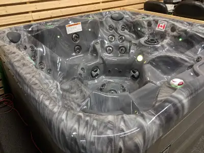 The Sunrise Inspiration S103 (or S103 L) is a 6-person, 51-jet luxury hot tub featuring a lounge sea...