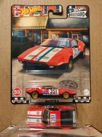 New Hot Wheels Boulevard De Tomaso Pantera Gruppo 4 1:64 diecast