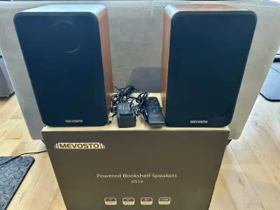 Mevosto DS19 Bookshelf Speakers – Bluetooth – Like New, View more
