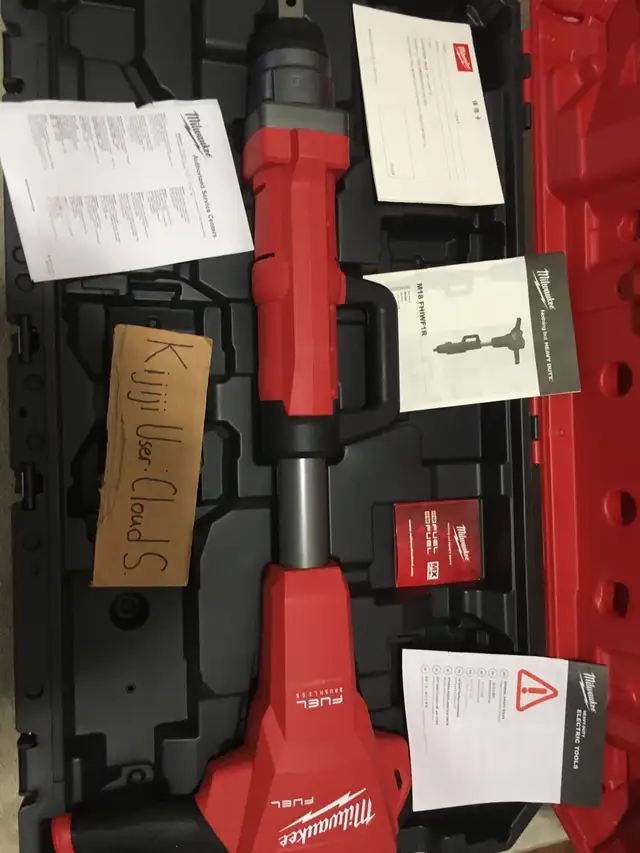 Milwaukee M18 1” Stand up Impact wrench ☘️☘️( TOOL ONLY)☘️☘️ in Power Tools in Markham / York Region - Image 5