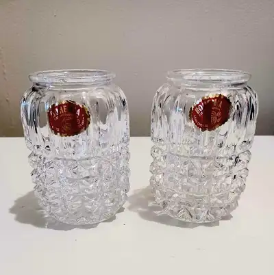 Unique New Set Bohemian Crystal Candle Holders, View more