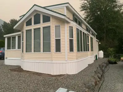Affordable year round resort style living surrounded by mountains and the Similkameen River on one s...