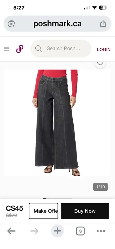 Frida Faded Carbon Jeans, View more