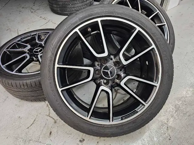 MERCEDES BENZ C-CLASS (AMG) RIMS AND ALL SEASON TIRES  in Tires & Rims in City of Toronto - Image 7