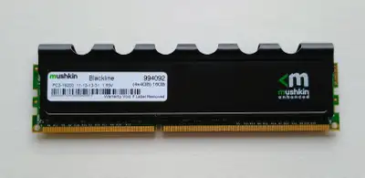 (Rare) Mushkin Blackline 4GB Desktop RAM DDR3 2400, View more