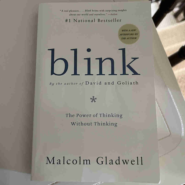 Blink - Book by Malcolm Gladwell  in Non-fiction in Hamilton