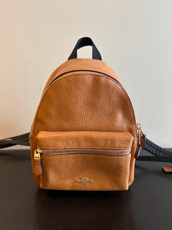 Coach Leather Backpack in Women's - Bags & Wallets in Mississauga / Peel Region