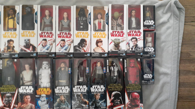 Star Wars Set Of 12" Action Figures New & Unopened in Toys & Games in St. Catharines - Image 4