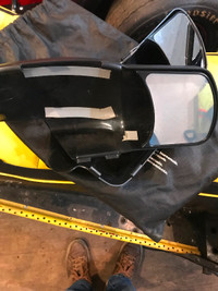 Clip on tow mirrors