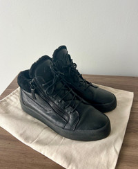 Giuseppe Zanotti Black Kriss Sneakers 