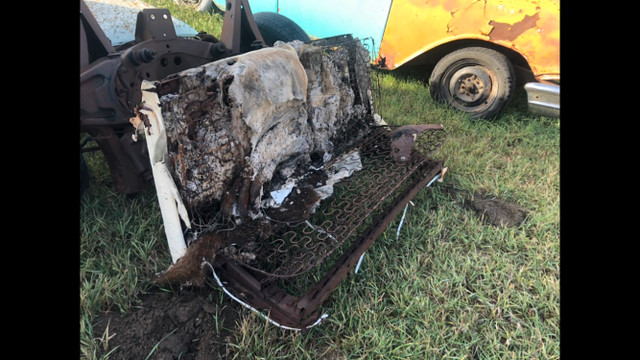 1955-56 Chevrolet 2dr hardtop front bench seat in Other Parts & Accessories in Saskatoon