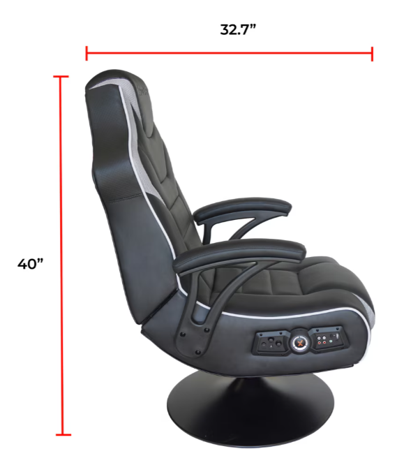 X Rocker Nemesis 2.1 Ergonomic Swivel Gaming Chair in Chairs & Recliners in Mississauga / Peel Region - Image 9