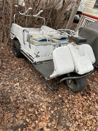 Harley Davidson AMF golf cart