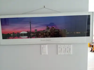 Framed Print - Toronto, Ontario Skyline Panoramic, View more