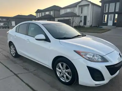 2011 Mazda 3 54000 Km 5 Speed Manual Transmission 2 Liter Engine Great On Gas Power Windows And Lock...