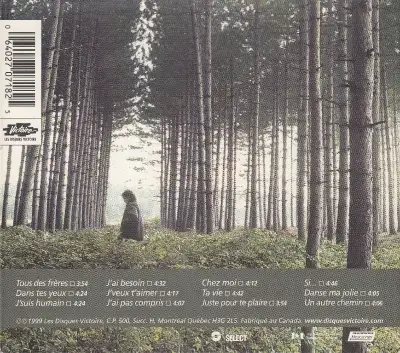 CD Sylvain Cossette  chanson album humain, View more