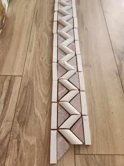 Marble tile border 17 Ln ft, View more