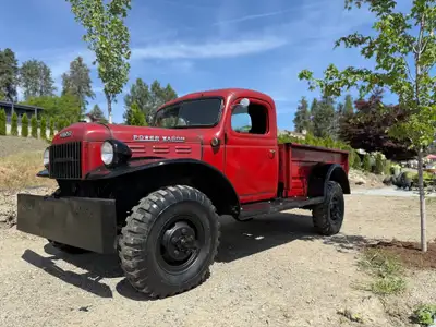 1949 Dodge Power Wagon! Brought back to life! Lots of new parts. Converted to 12 volts New fuel pump...