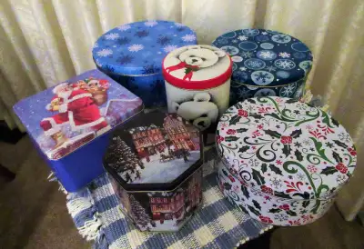 Christmas Tins, View more