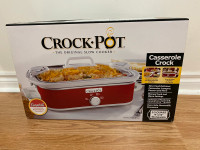 ***NEW*** 3.5 Qt.  Casserole Crock Pot slow cooker