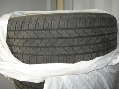4 Very Good Firestone All Season Tires and Rims 205/55R16 on Toyota rims $270
