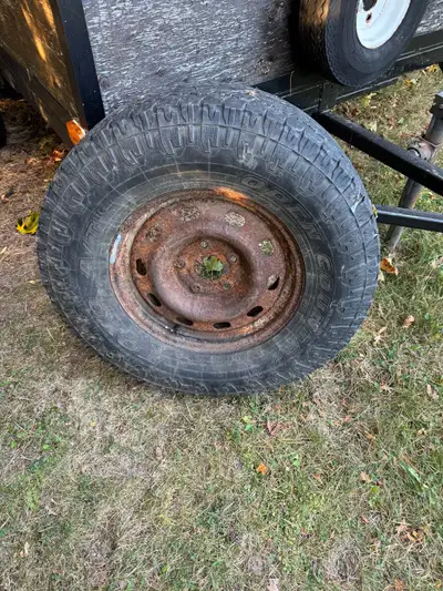 Open country 4 rims 5 tires