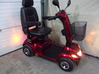 Mobility Scooter FREE DELIVERY Red 4 Wheel Pegasus New Batteries