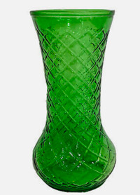 Green Hoosier Vase