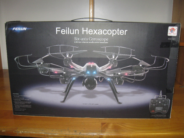 Drone : Six-Axis Gyroscope New in Box in Toys & Games in Woodstock - Image 3