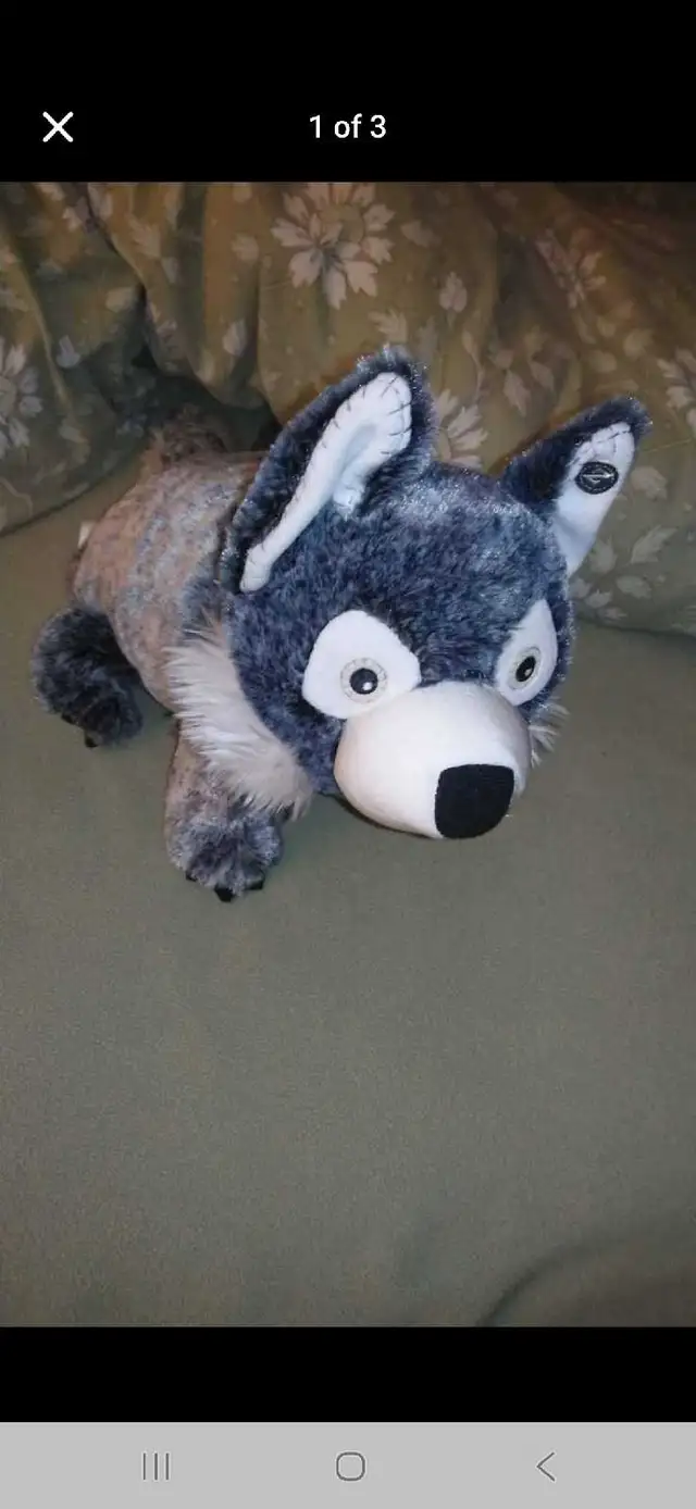 Zoobies Wyat the Wolf NEW
