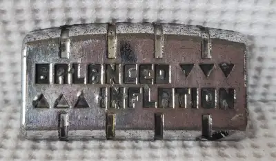 Original eco air meter or tireflator face plate part. You'll know what I'm talking about if you know...