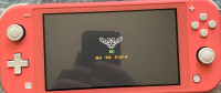 Nintendo Switch Lite Coral Picofly - No SD