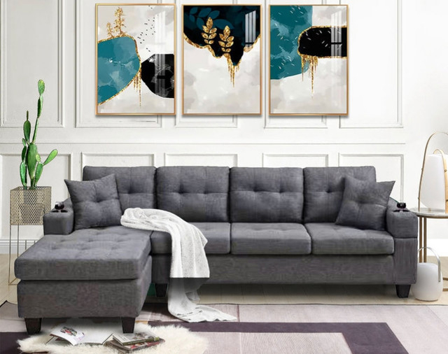 Big Sale Majestic Comfort Brand New Opulent Sofa Sectional Sofa in Couches & Futons in Kawartha Lakes