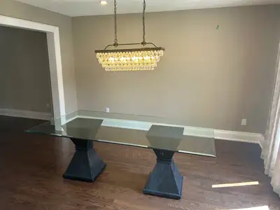10 Person Glass Dining, View more