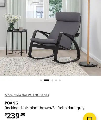 IKEA POÄNG Rocking Chair, View more