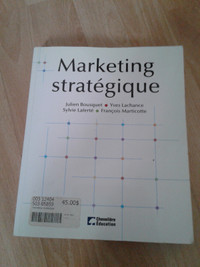 Marketing stratégique J BOUSQUET/Y LACHANCE/S LAFERTÉ...