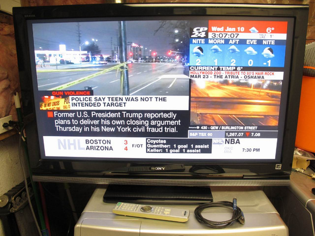 Sony Bravia "42 High end LCD TV Lots of inputs for sale by tech! in TVs in City of Toronto