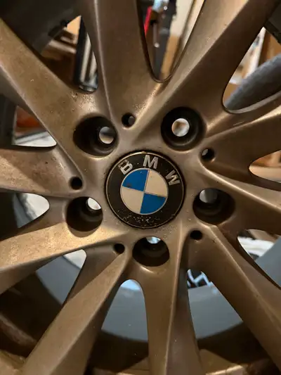 Price: $600 Description: Selling a set of 4 OEM BMW alloy rims with tires. Rim size: 18” Offset: 34m...