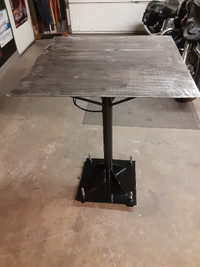 welding pedestal table for sale